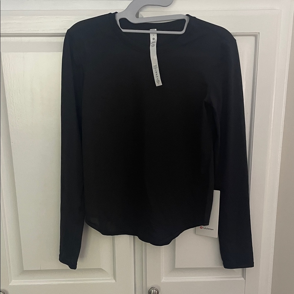 Lululemon Athletica Classic Black Long Sleeve Tee